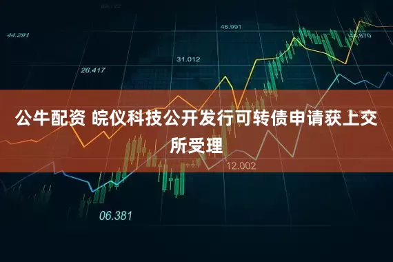 公牛配资 皖仪科技公开发行可转债申请获上交所受理